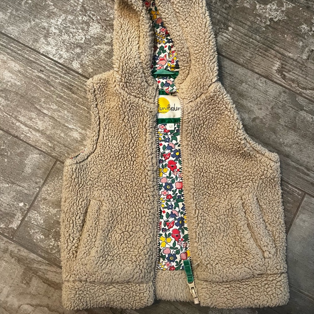 Mini Boden Sherpa Vest